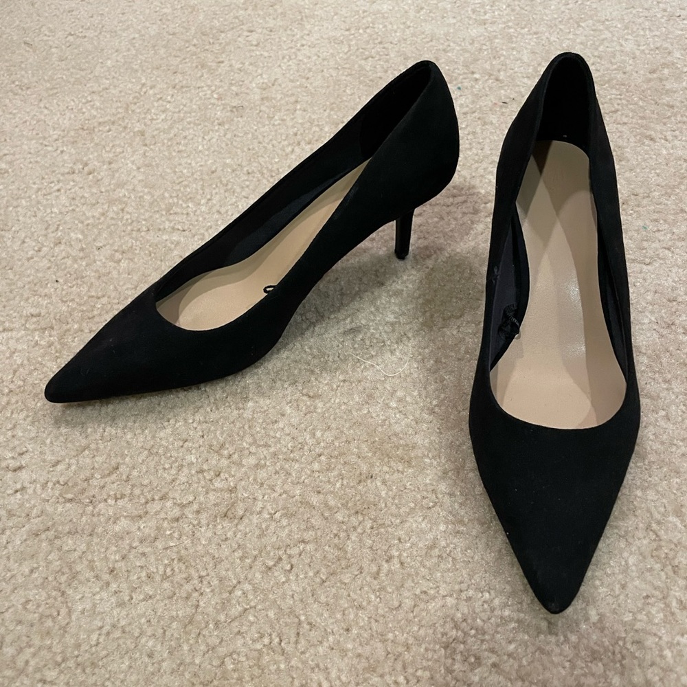 COPY - H&M trendy pointed toe black heels